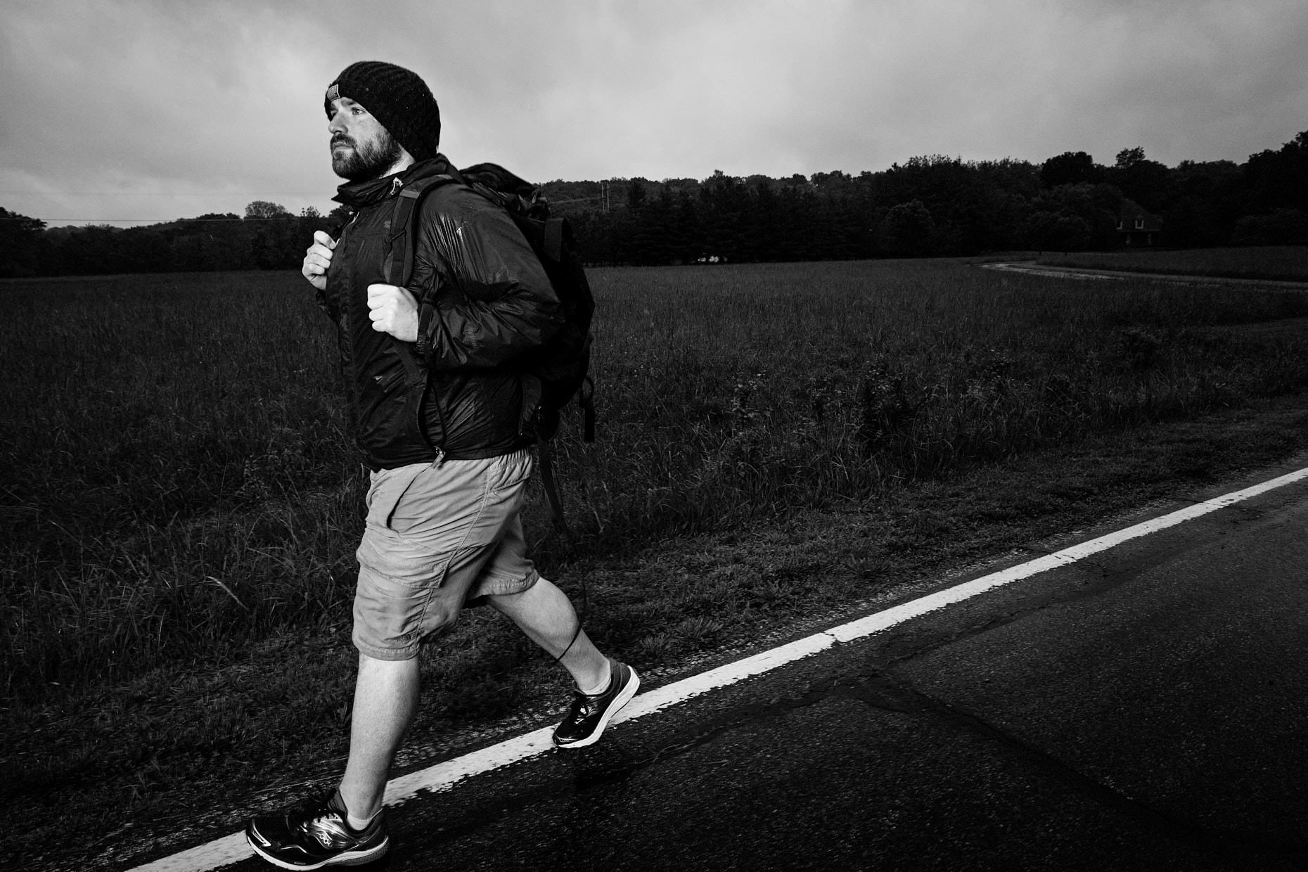 Jason Tracy - Editorial Photographer - Ben Davis Walking Across America