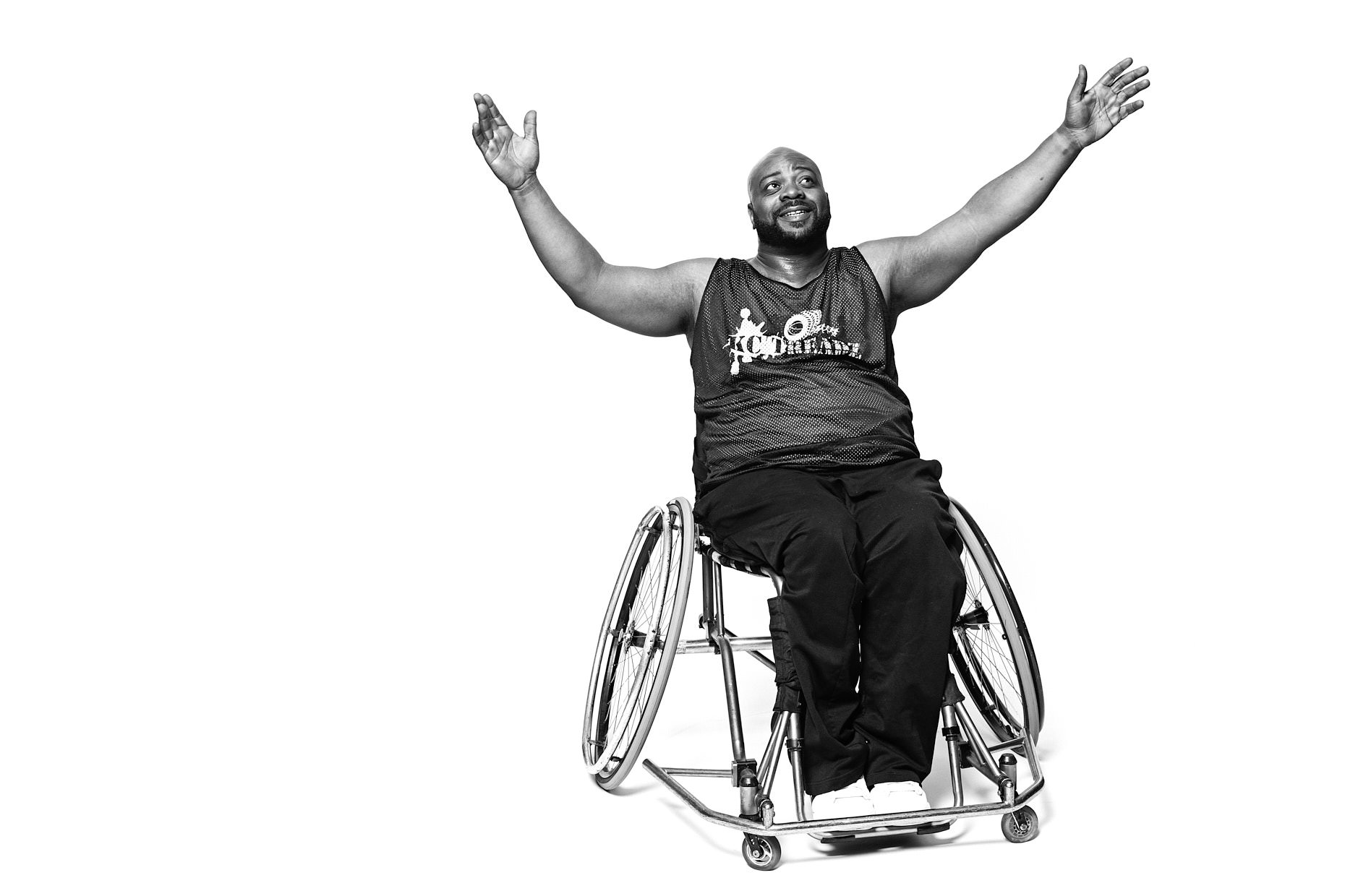 Jason Tracy - Location Portrait Photographer Kansas City - Michael Minor Wheelchair Basketball Player
